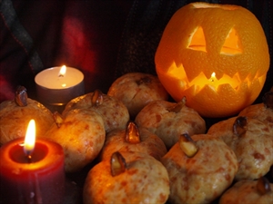 Фото рецепта «Печенье для Хэллоуина Тыковки»