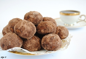 Фото рецепта «Печенье шоколадно-ореховые трюфели»