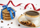 Пошаговое фото рецепта «Кофейное печенье с шоколадными каплями»