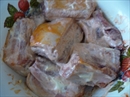 Пошаговое фото рецепта «Свинина в шапочке»