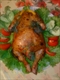 Фото-рецепт «Золотая курица с гречкой и грибами»