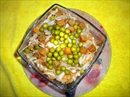 Пошаговое фото рецепта «Салат из квашеной капусты с сухариками»