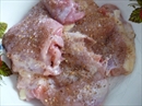 Пошаговое фото рецепта «Курица с хурмой»