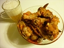 Фото-рецепт «Куриные крылья в соусе»