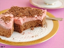 Пошаговое фото рецепта «Пирожные Клубника со сливками»