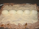 Пошаговое фото рецепта «Рулет из фарша с яйцами»