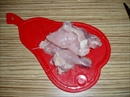 Пошаговое фото рецепта «Куриные рулетики с мандаринами»