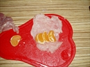 Пошаговое фото рецепта «Куриные рулетики с мандаринами»