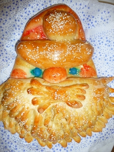 Фото рецепта «Хлеб Дед Мороз»