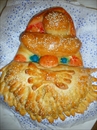 Пошаговое фото рецепта «Хлеб Дед Мороз»