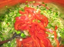 Пошаговое фото рецепта «Луковый суп с рисовой лапшой и соевым соусом»