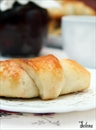 Пошаговое фото рецепта «Рогалики из творожного теста с джемом»