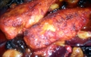 Пошаговое фото рецепта «Куриное филе под пикантным соусом Новогодний маскарад»