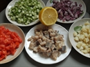 Пошаговое фото рецепта «Сельдь с овощами в горчичном соусе»