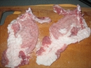 Пошаговое фото рецепта «Мясные рулеты на косточке»