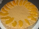 Пошаговое фото рецепта «Вафельный торт с персиковым кремом»