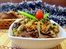 Пошаговое фото рецепта «Горячий охотничий салат»