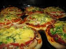 Пошаговое фото рецепта «Сочные мини-пиццы с разными начинками»