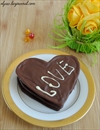 Пошаговое фото рецепта «Шоколадные сердечки со сливочным муссом»