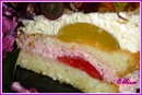 Пошаговое фото рецепта «Торт Фантазия на тему фруктов»
