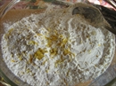 Пошаговое фото рецепта «Блинный торт с финиками и лимоном»