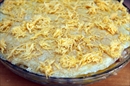 Пошаговое фото рецепта «Блинчатый пирог с мясом, рисом и пекинской капустой»