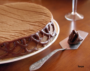 Фото рецепта «Торт с кокосово-шоколадным муссом»