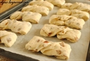 Пошаговое фото рецепта «Постные витые булочки с изюмом»