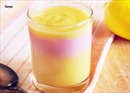 Фото-рецепт «Лимонный курд с клубничным йогуртом»