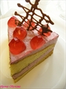 Фото-рецепт «Торт с клубничным суфле»