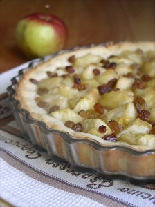 Фото рецепта «Кокосовый тарт с яблоками»