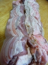 Пошаговое фото рецепта «Свиная брюшинка, запеченная в рукаве»