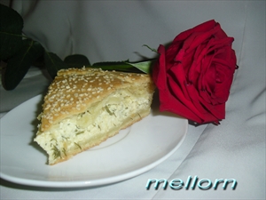 Фото рецепта «Сырный пирог с творожным тестом»