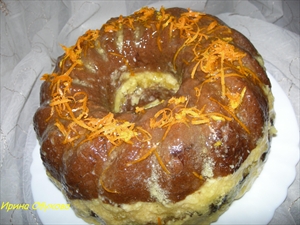 Фото рецепта «Кофейный торт с грецкими орехами»