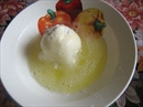 Пошаговое фото рецепта «Жареное мороженое с фунчёзой»