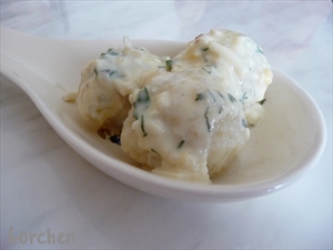 Фото рецепта «Картофельные ньокки под сырным соусом»