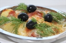 Пошаговое фото рецепта «Картофель в молоке в порционных тарелочках»