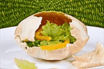 3D-рецепт «Салат в хлебных мисках»
