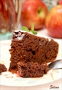 Фото-рецепт «Быстрый пирог с шоколадом и яблоками»