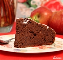 Пошаговое фото рецепта «Быстрый пирог с шоколадом и яблоками»