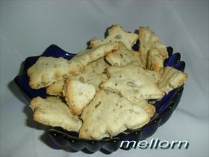 Фото рецепта «Печенье с семечками и кунжутом»