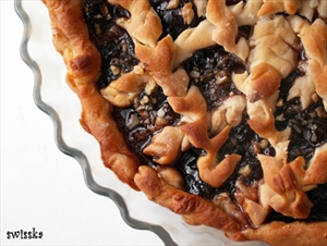 Фото рецепта «Постный пирог с вареньем и орехами»