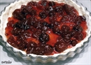Пошаговое фото рецепта «Постный пирог с вареньем и орехами»