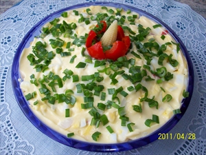 Фото рецепта «Слоёный салат с мясом и маринованным перцем» Фото рецепта «Слоёный салат с мясом и маринованным перцем»