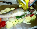 Пошаговое фото рецепта «Судак с овощами»