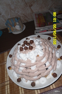 Фото рецепта «Сочный тортик сборный»