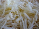 Пошаговое фото рецепта «Свинина с грибами на картофельном блине»