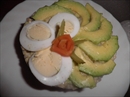 Пошаговое фото рецепта «Салат Селёдка с авокадо»