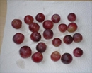 Пошаговое фото рецепта «Сырные шарики с виноградом»
