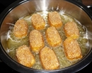 Пошаговое фото рецепта «Картофельные котлеты с креветками»